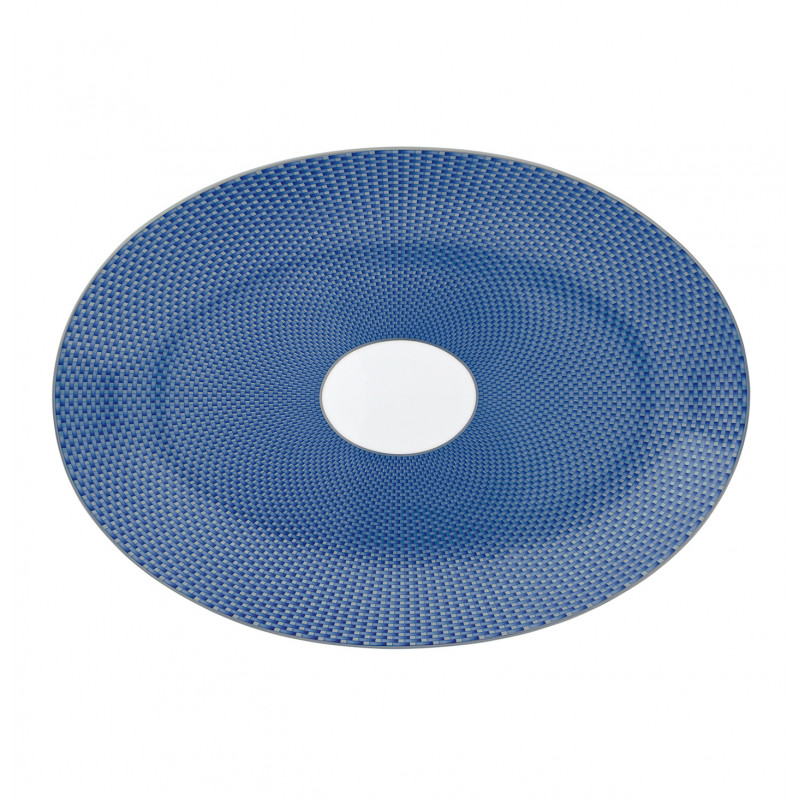 Oval platter 14.17 in motive n°1 (36 cm)