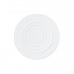 Flat plate, concentric round center 8.27 in (21 cm)