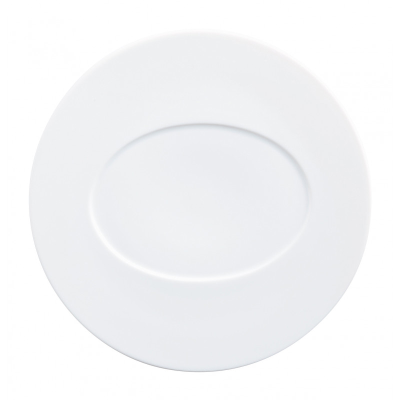 Assiette plate, centre oval 29 cm