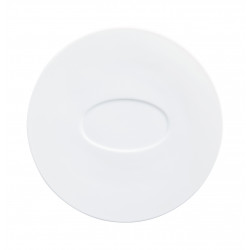 Assiette plate, centre oval 27 cm