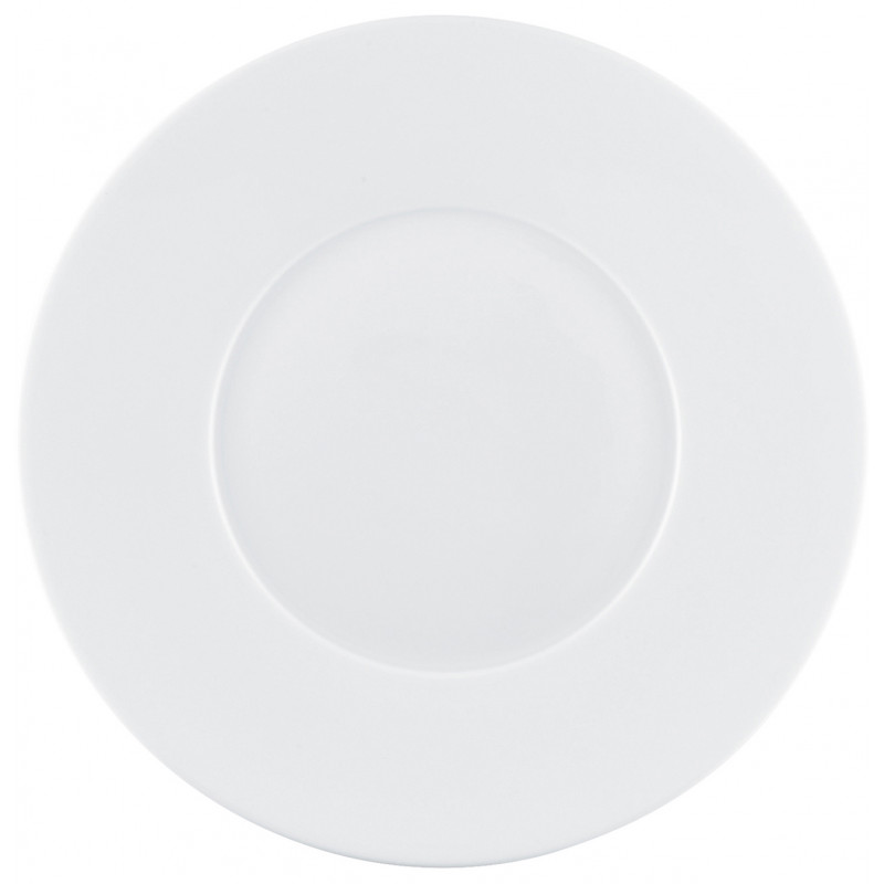 Flat plate, round center 12.6 in (32 cm)