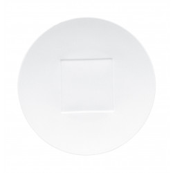 Flat plate, square center 10.63 in (27 cm)