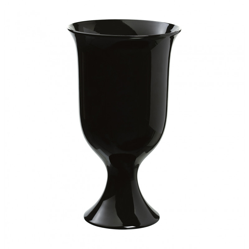 Footed vase 13.78 in (35 cm)
