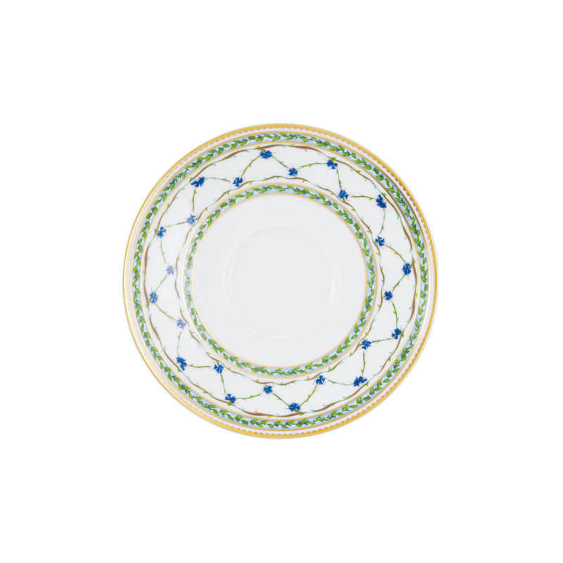 Breakfast or cream soup saucer 7.09 in (18 cm)