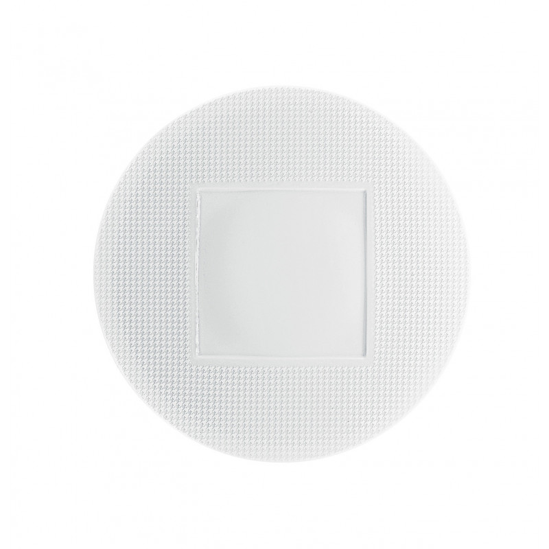 Flat plate, square center 10.63 in (27 cm)