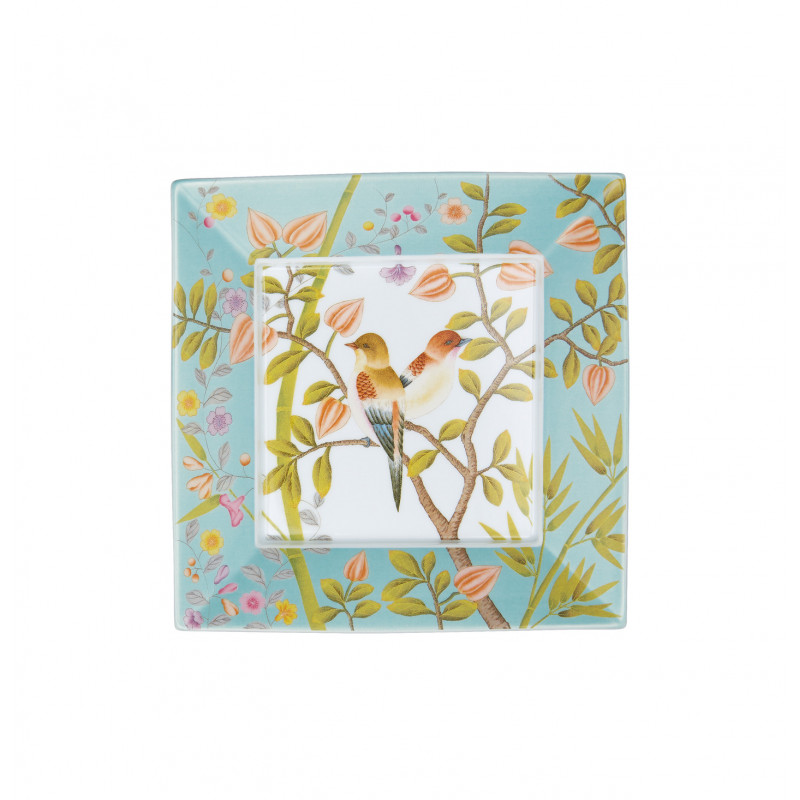 Square trinket tray 6.69 in n°3 with gift box (17 cm)