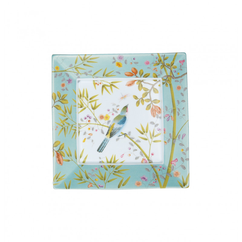 Square trinket tray 6.69 in n°4 with gift box (17 cm)