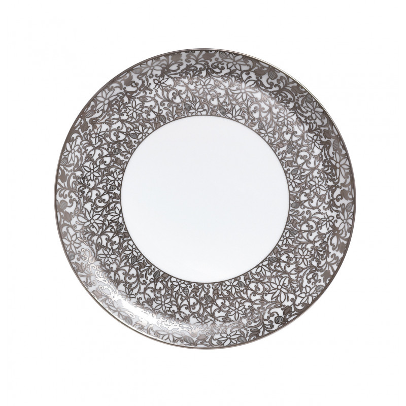 Flat cake serving plate 12.2 in (31 cm)