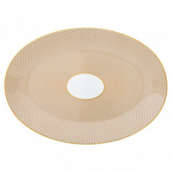 Oval platter 16.54 in motive n°3 (42 cm)