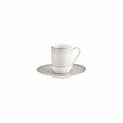 Expresso cup and saucer 4.06 oz with round gift box (12 cl)