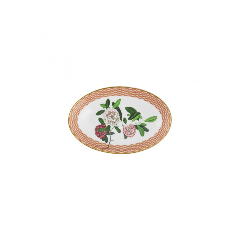 Quenelle dish 5.51 in Rhododendron (14 cm)