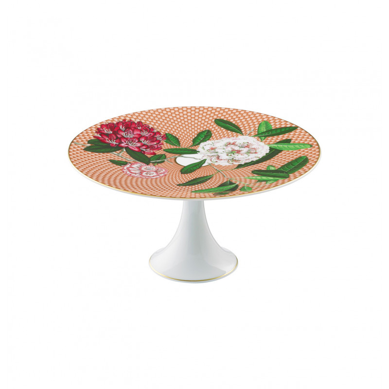 Petit four stand 8.66 in Rhododendron (22 cm)