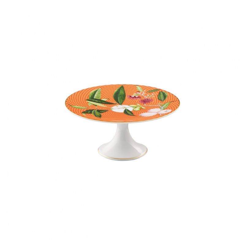 Petit four stand 6.3 in Water apple (16 cm)