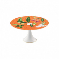 Petit four stand 8.66 in Water apple (22 cm)