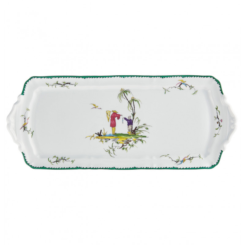 Long cake serving plate 15.75 in (40 cm)