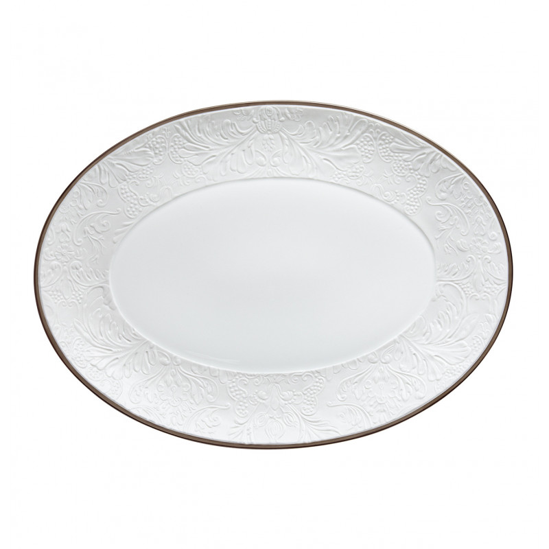 Oval platter 14.17 in (36 cm)