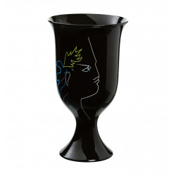 Vase sur pied 35 cm Orphée et Eurydice