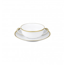 Breakfast or cream soup saucer 7.09 in (18 cm)