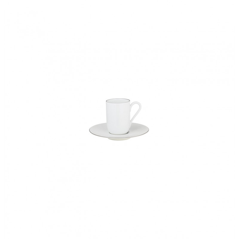 Expresso cup and saucer 4.06 oz with round gift box (12 cl)