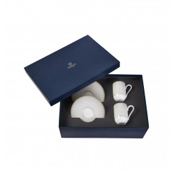 Gift box for 2 expresso cups and saucers 4.06 oz (12 cl)