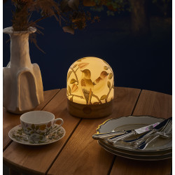 Photophore lamp LED 6.3 in Paradis with gift box (16 cm)